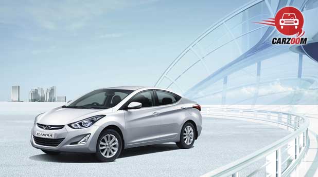 Refreshed Hyundai Elantra Exteriors Front and Side View