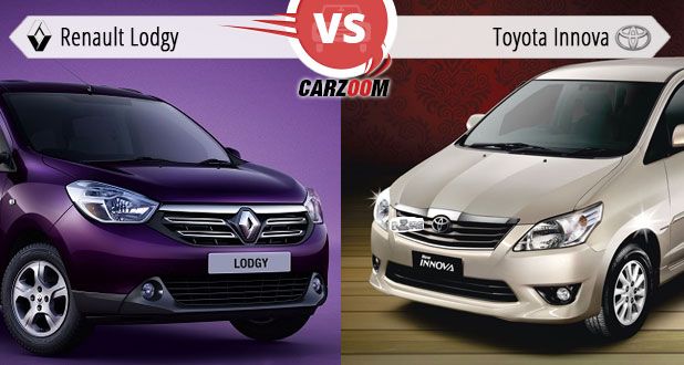 Renault Lodgy vs Toyota Innova