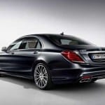 Mercedes Benz S 600 Guard Exteriors Side and Back View