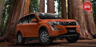 mahindra XUV500 Exteriors Side and Front View