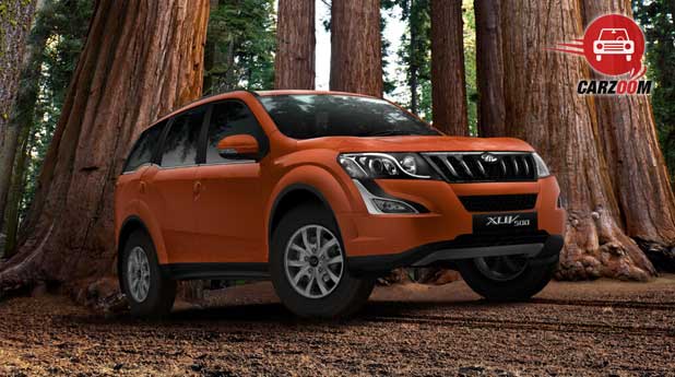 mahindra XUV500 Exteriors Side and Front View