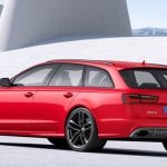 Audi RS 6 Avant Back View
