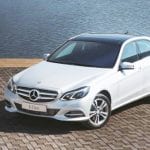 Mercedes Benz E Class Exterior Front and Side View