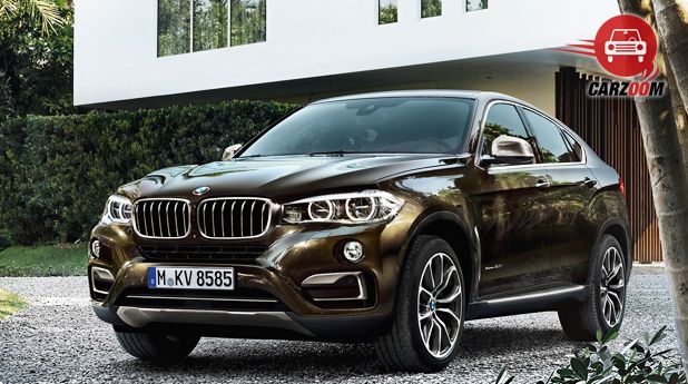 BMW X6 xDrive 40d M Sport Front and Side View