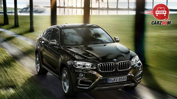 BMW X6 xDrive 40d M Sport Front and Top view