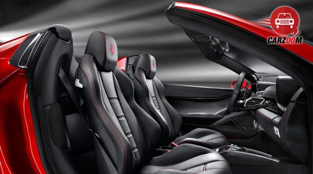 Ferrari 458 Spider Interior Seat View