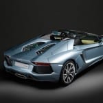 Lamborghini Aventador Back Side View