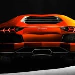 Lamborghini Aventador Back View