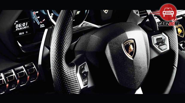 Lamborghini Aventador Interior Steering Wheel