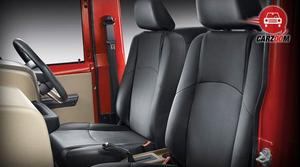 Mahindra Thar CRDe Interior Seat View