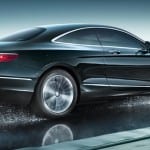 Mercedes-Benz S-Class Coupe Back and Side View