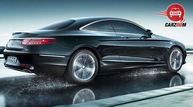 Mercedes-Benz S-Class Coupe Back and Side View