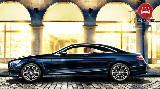 Mercedes-Benz S-Class Coupe Exterior Side View Black