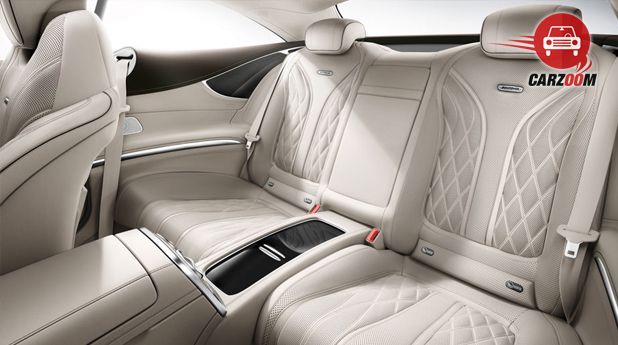 Mercedes-Benz S-Class Coupe Interior Seat White View