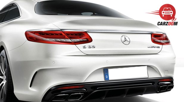 Mercedes-Benz S-Class Coupe Tail Light View