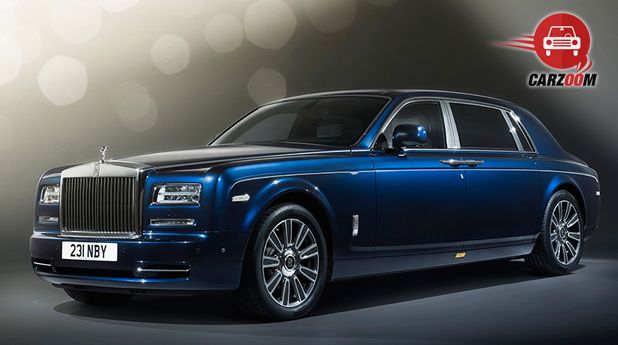 Rolls-Royce Phantom Front and Side View