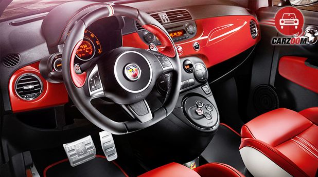 Fiat Abarth 595 Competizione Interior Dashboard View