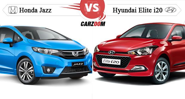 Hyundai Elite i20 Vs Honda Jazz