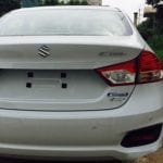 Maruti Suzuki Ciaz Hybrid Back View