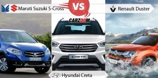 Maruti Suzuki S-cross vs Hyundai Creta vs Renault Duster
