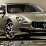 Maserati Quattroporte Exterior Front Side View