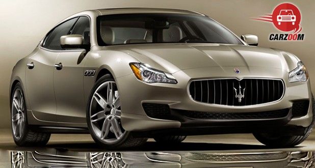 Maserati Quattroporte Exterior Front Side View