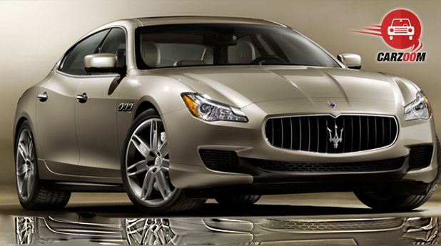 Maserati Quattroporte Exterior Front Side View