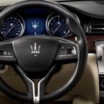 Maserati Quattroporte Steering Wheel View