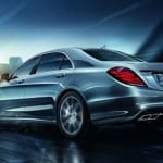 Mercedes Benz S 63 AMG Sedan Exterior Back and Side View