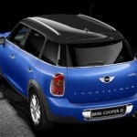 Mini Cooper D Countryman Exterior Back White Color