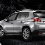 Peugeot 2008 Crossover Exterior Back and Side View
