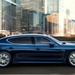 Porsche Panamera Turbo S Exterior Side View