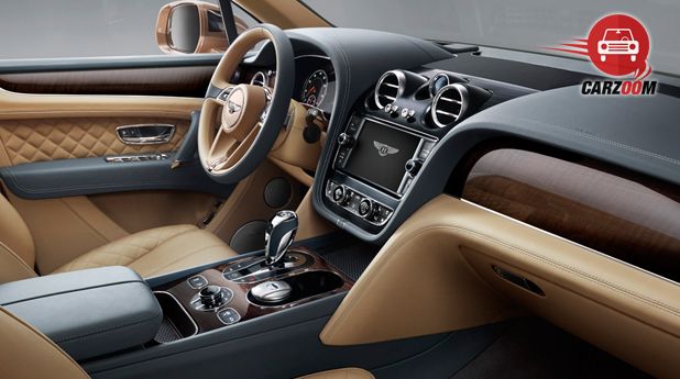 Bentley Bentayga Interior Dashboard View