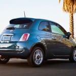 Fiat 500 Exterior Back and Side View