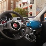 Fiat 500 Interior Dashboard View