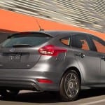 Ford Focus Electric Exterior Back and Side View