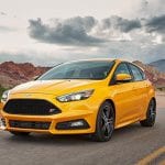 Ford Focus Electric Exterior Front and Side View