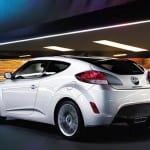 Hyundai Veloster Exterior Back and Side View