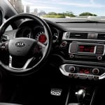 Kia Rio Interior Dashboard View