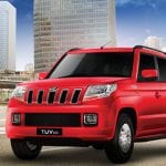 Mahindra TUV300 Front and Side View