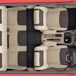 Mahindra TUV300 Interior Seat Top View