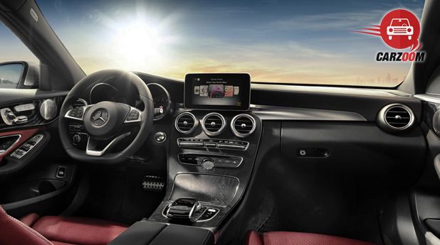 Mercedes-Benz AMG C63 S Interior Dashboard View