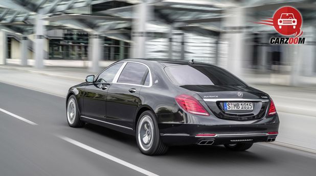 Mercedes Maybach S-Class Back and Side View