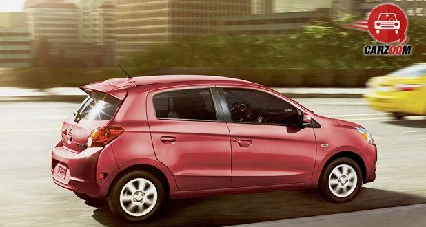Mitsubishi Mirage Exterior Back and Side View