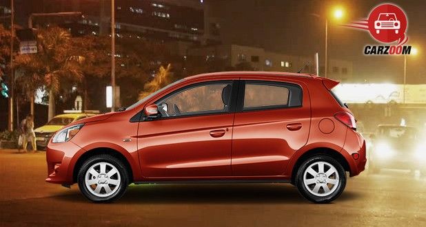 Mitsubishi Mirage Exterior Side View