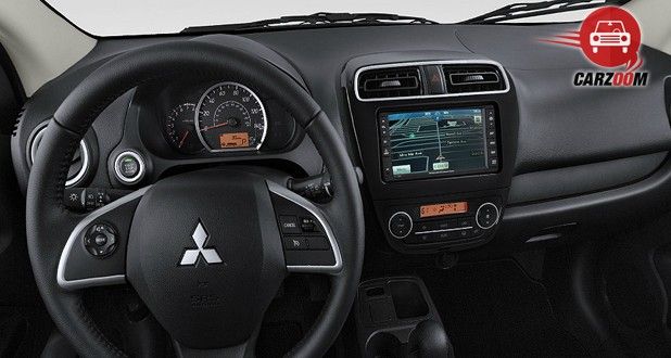 Mitsubishi Mirage Interior Dashboard View