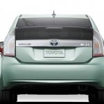 Toyota Prius Plug-In Hybrid Back View