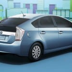 Toyota Prius Plug-In Hybrid Back and Side View