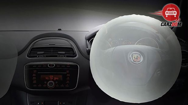 Fiat Abarth Punto Interior View With Airbag