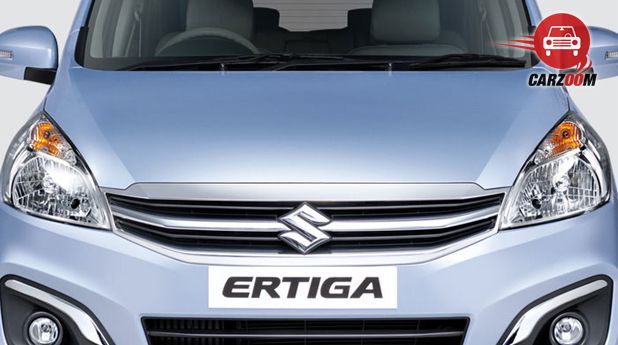 Maruti Suzuki Ertiga Facelift Bumper View